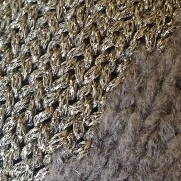 Mohair Blend Initial A sweater Size S from Italy NWOT - Picture 4 of 12